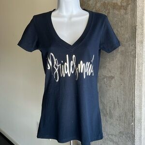 Bridesmaid T-shirt - Blue